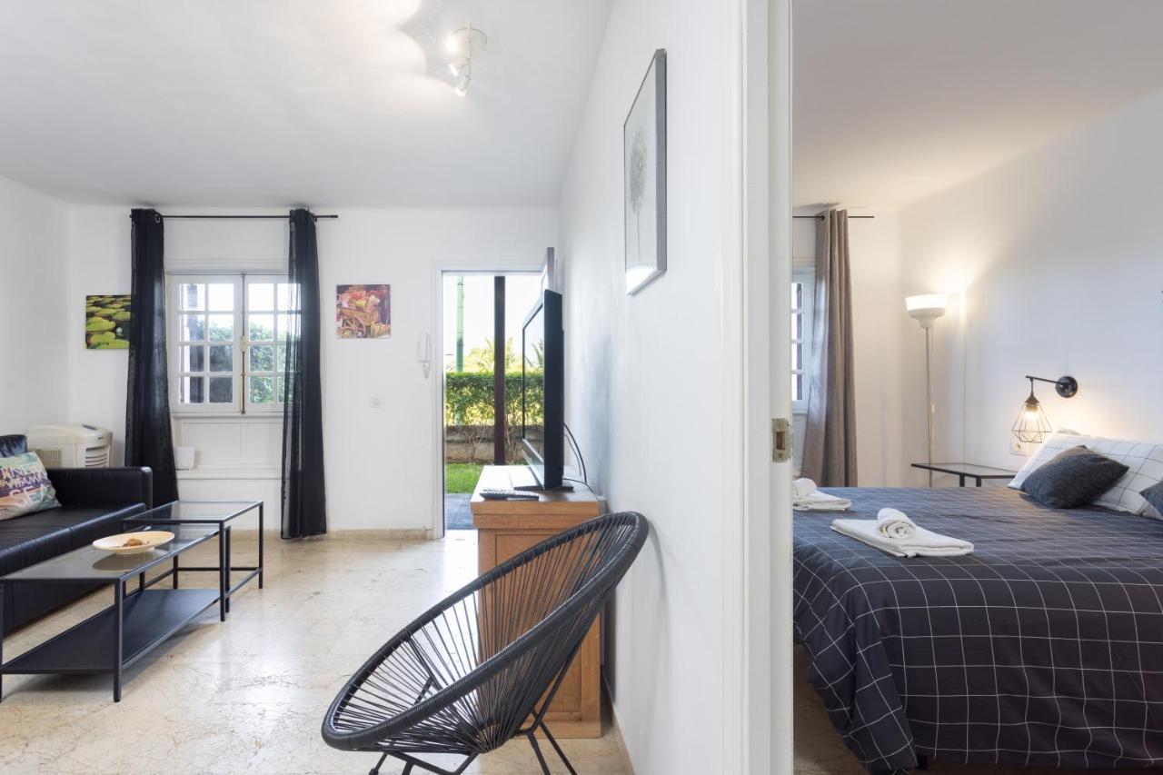 Apartment With Private Garden Пуэрто-де-ла-Крус Экстерьер фото